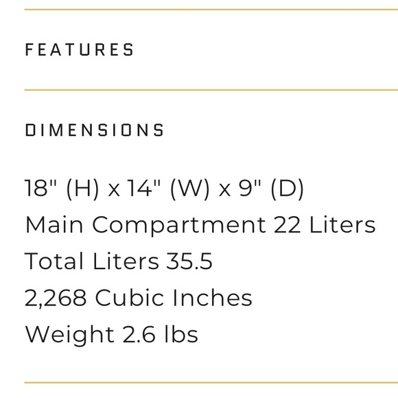 Highland Tactical Rumble Backpack NWOT - Picture 13 of 15